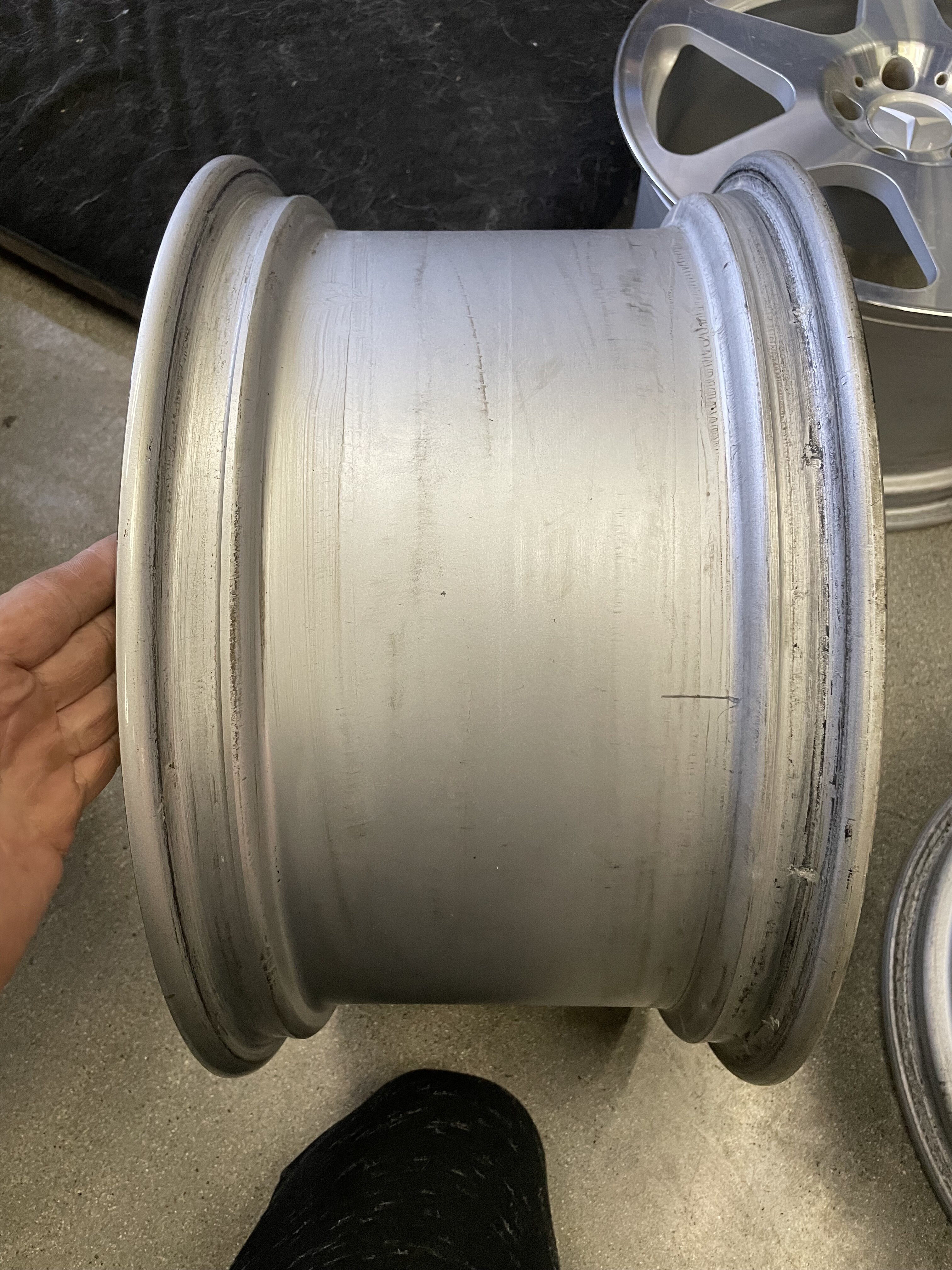 FOR SALE - set of used staggered Neez wheels from Japan, used 