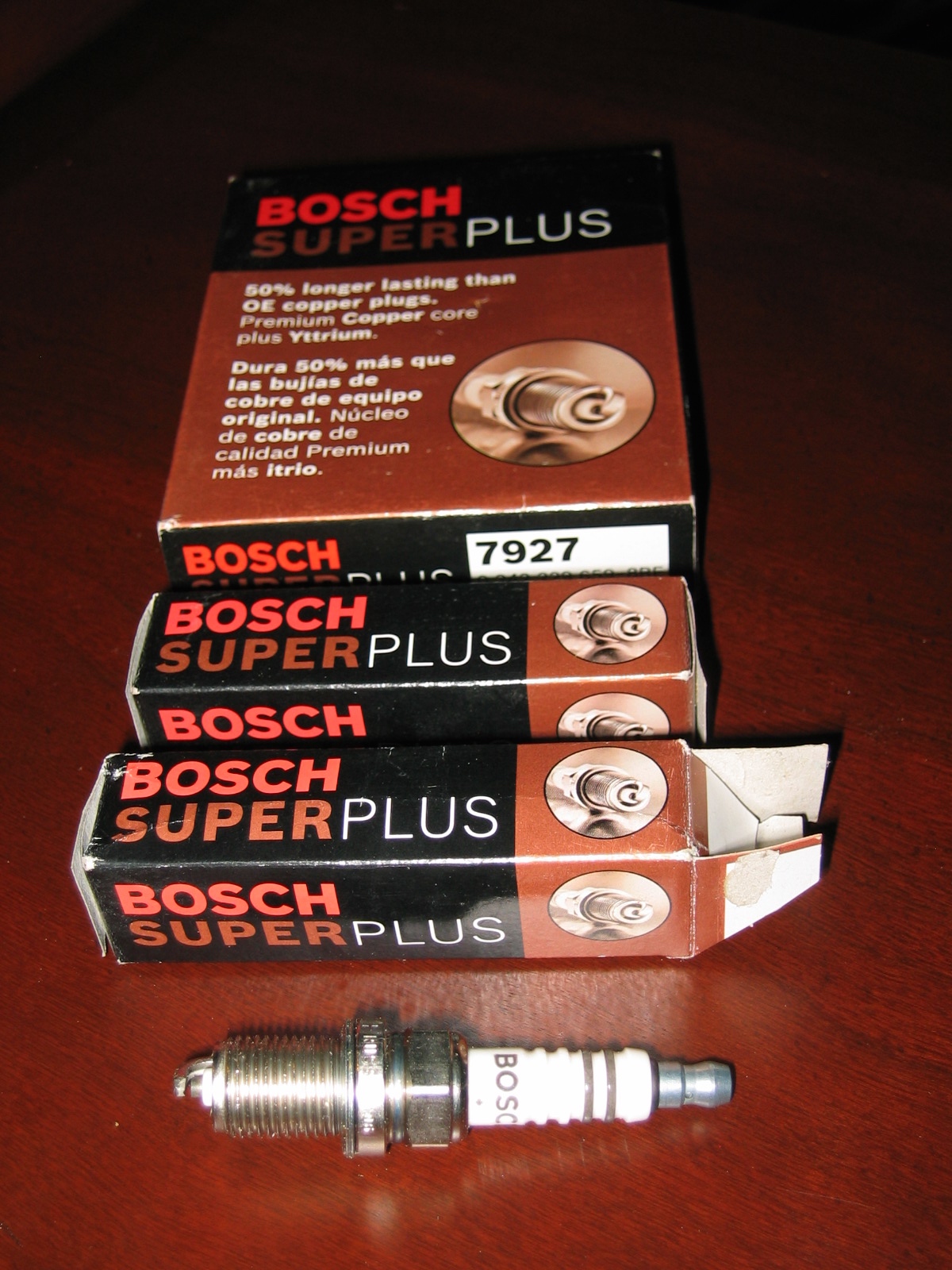 FOR SALE FS Bosch 7927 FR8DC Resistor Spark Plugs Parts