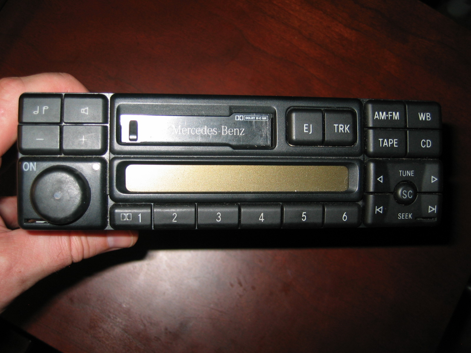 SOLD - SOLD - Becker 1492 radio (for facelift/E500 models) | Parts for Sale  | 500Eboard