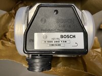 Überprüfen Bosch LMM 0280214004 Mercedes-Benz M119 400E 420E 500E  A0000940148 Luftmassenmesser 0986280121